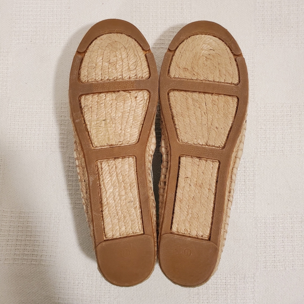 🆕️ TORY BURCH SUMMER STRIPED ELASTIC ESPADRILLES - Picture 5 of 5